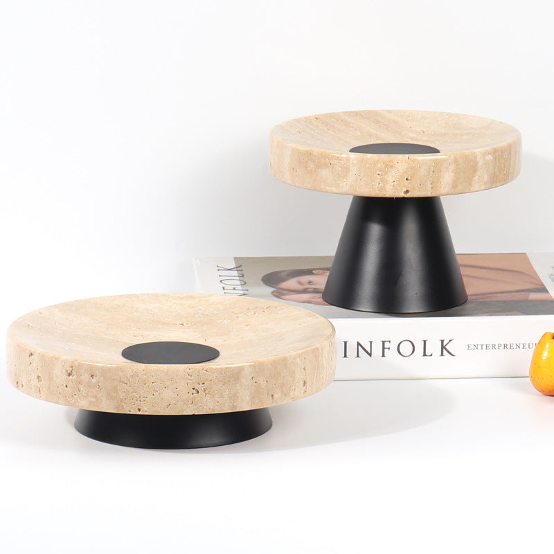 Montera Travertine Pedestal Stand – 3 Sizes