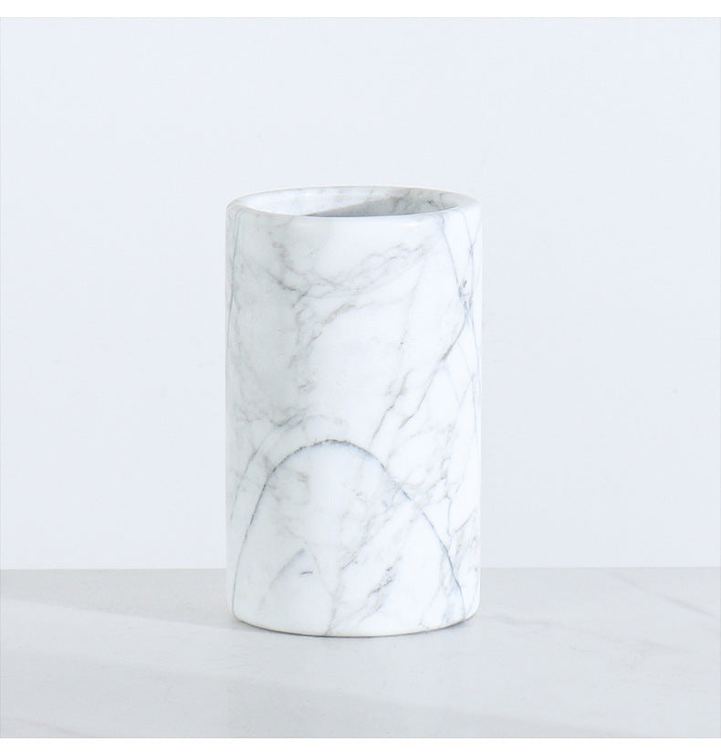 Marble Wine Cooler – Solid Stone Bottle Chiller