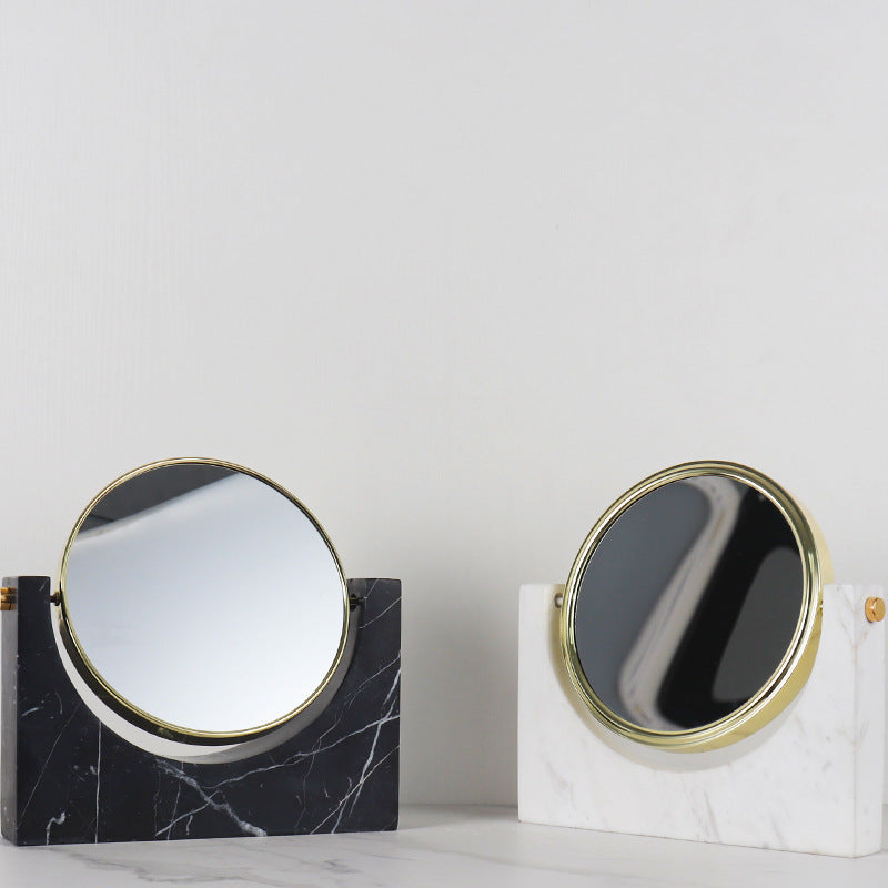 Luxury Marble Double-Sided Mirror