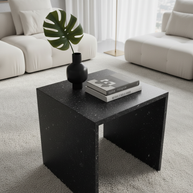 Table 1 V2 - Luxe Natuursteen Bijzettafel – Minimalistisch Sculpturaal Design