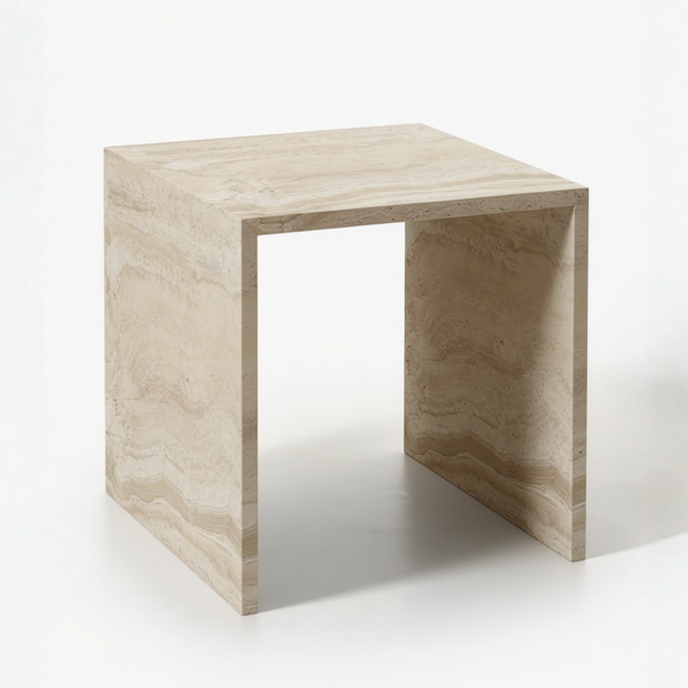 Almada – Luxe Natuursteen Bijzettafel