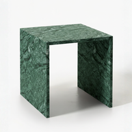 Table 1 V2 - Luxe Natuursteen Bijzettafel – Minimalistisch Sculpturaal Design