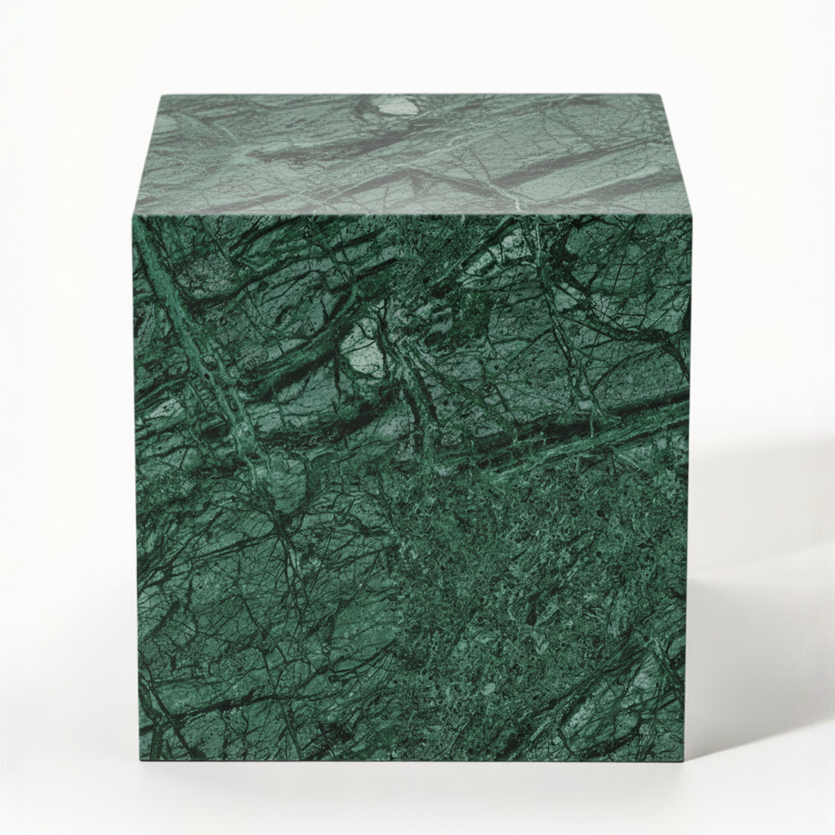 Table 1 V2 - Luxe Natuursteen Bijzettafel – Minimalistisch Sculpturaal Design