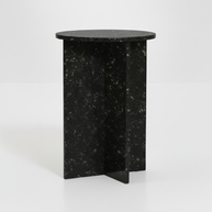 Verano Natuursteen Bijzettafel – Luxe Rond Design