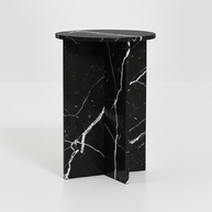 Verano Natuursteen Bijzettafel – Luxe Rond Design