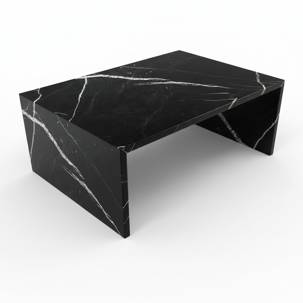 Virello Naturstein Couchtisch – Luxuriöses Minimalistisches Design