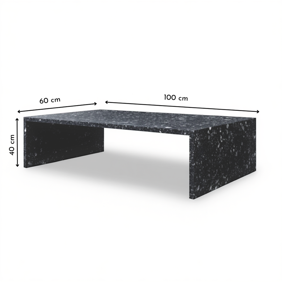 Lioro Natuursteen Salontafel – Strak Minimalistisch Design