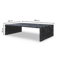 Lioro Natuursteen Salontafel – Strak Minimalistisch Design