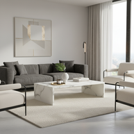 Lioro Natuursteen Salontafel – Strak Minimalistisch Design