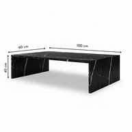 Lioro Natuursteen Salontafel – Strak Minimalistisch Design