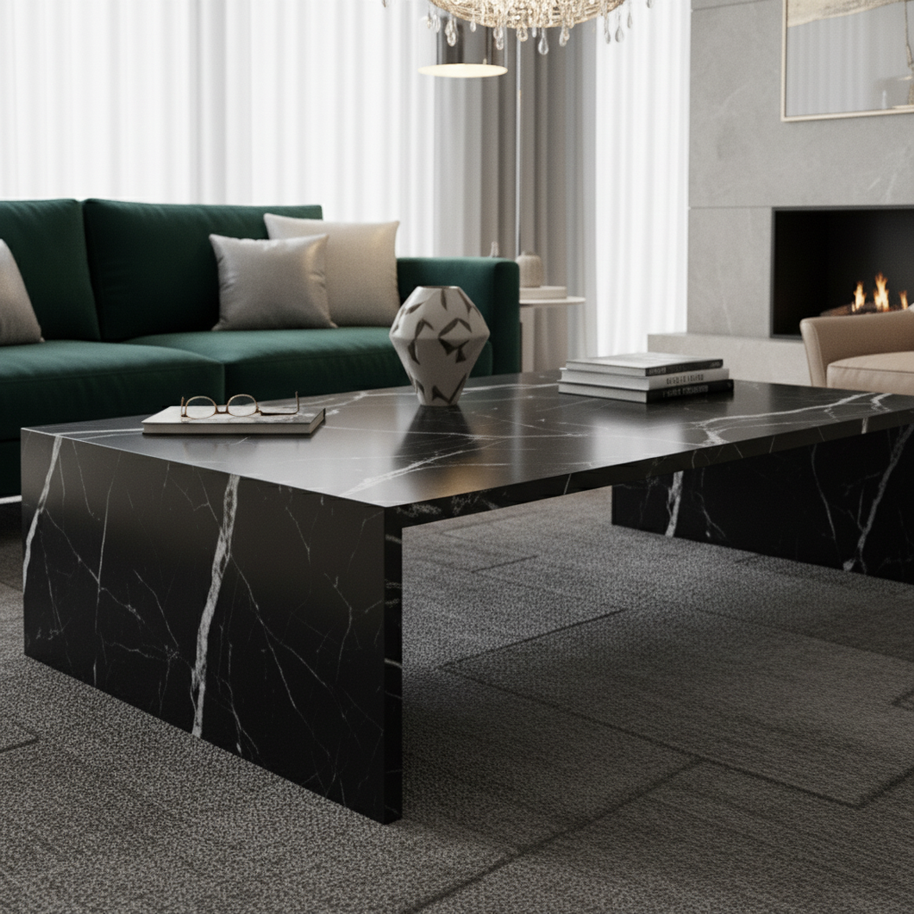 Lioro Natuursteen Salontafel – Strak Minimalistisch Design