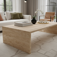 Lioro Natuursteen Salontafel – Strak Minimalistisch Design