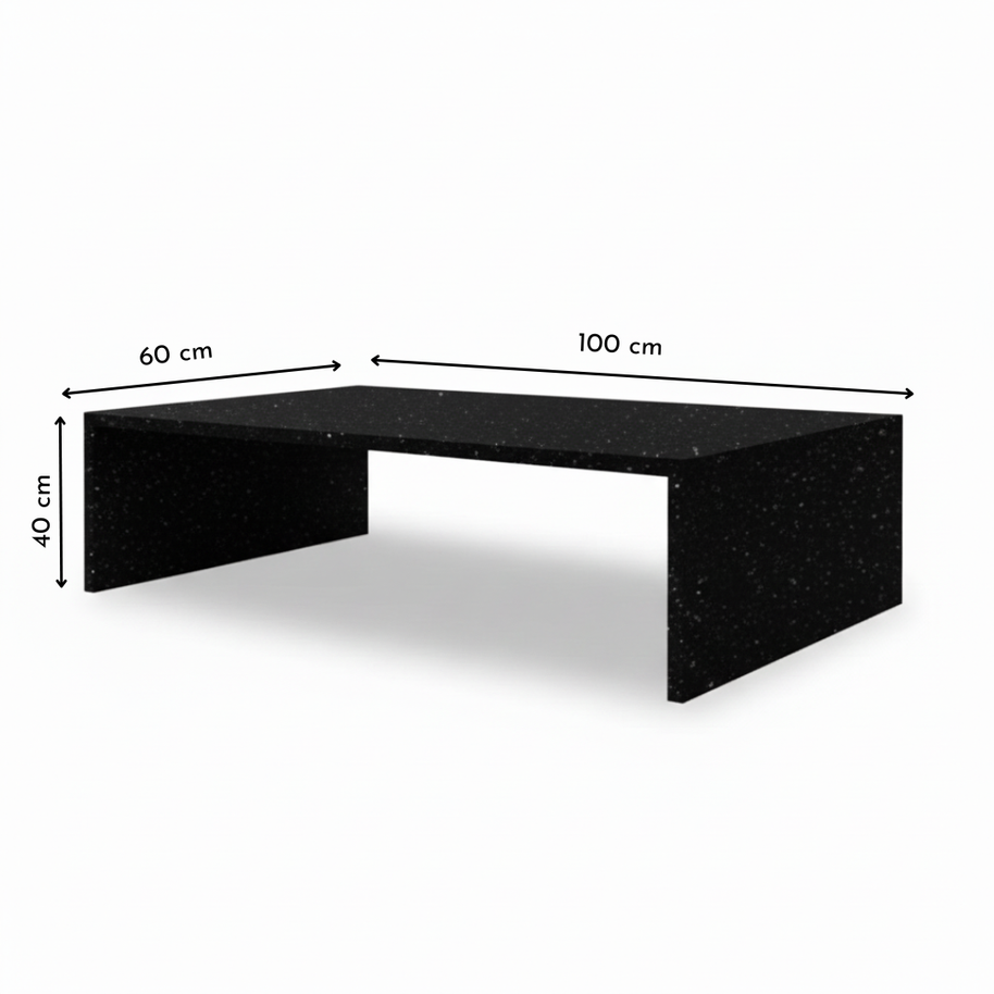 Lioro Natuursteen Salontafel – Strak Minimalistisch Design