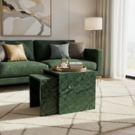 Table 2 V2 (2) - Alba Natuursteen Bijzettafels – Set van 2 | Portugees Design