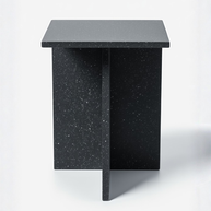 Table 3 V2 - Noiré Natuursteen Bijzettafel – Luxe Minimalistisch Design