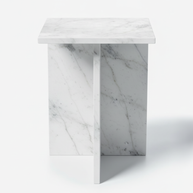 Table 3 V2 - Noiré Natuursteen Bijzettafel – Luxe Minimalistisch Design