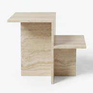 Table 3 V2 - Noiré Natuursteen Bijzettafel – Luxe Minimalistisch Design