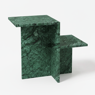 Table 3 V2 - Noiré Natuursteen Bijzettafel – Luxe Minimalistisch Design