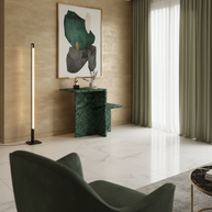 Table 3 V2 - Noiré Natuursteen Bijzettafel – Luxe Minimalistisch Design