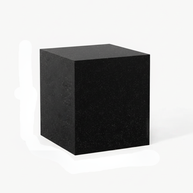 Montero Natuursteen Bijzettafel – Minimalistisch Kubus Design