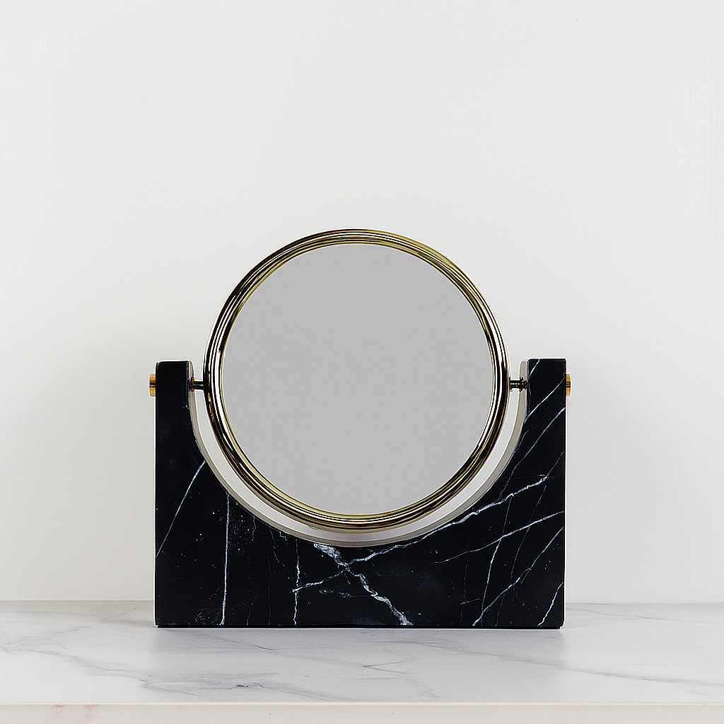 Luxury Marble Double-Sided Mirror