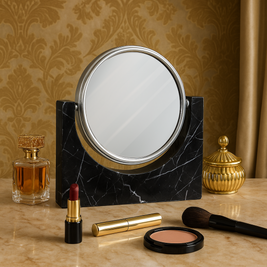 Luxury Marble Double-Sided Mirror