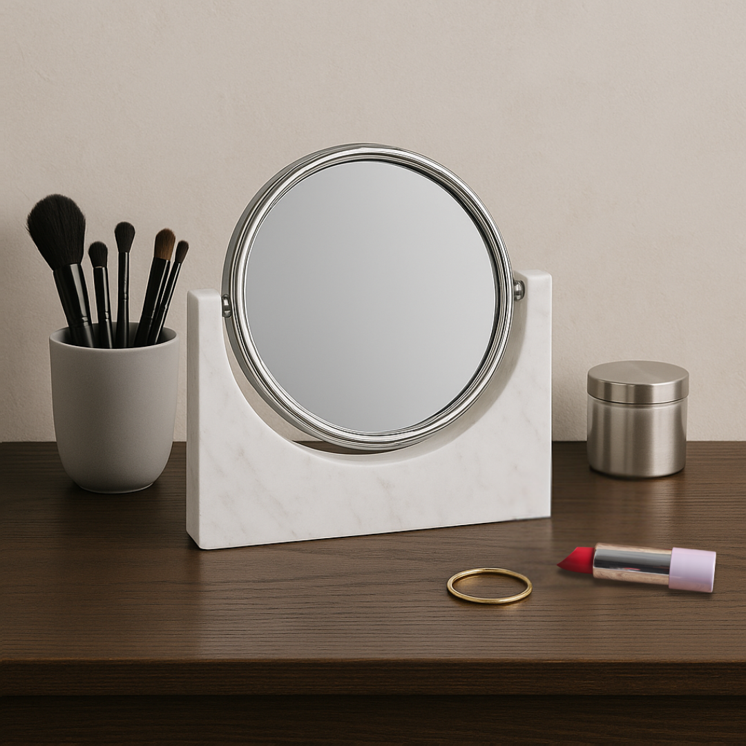 Luxury Marble Double-Sided Mirror