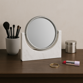 Luxury Marble Double-Sided Mirror