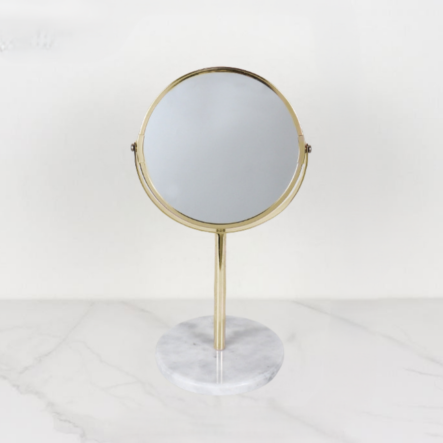 Luxe Marble Makeup Mirror