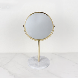 Luxe Marble Makeup Mirror