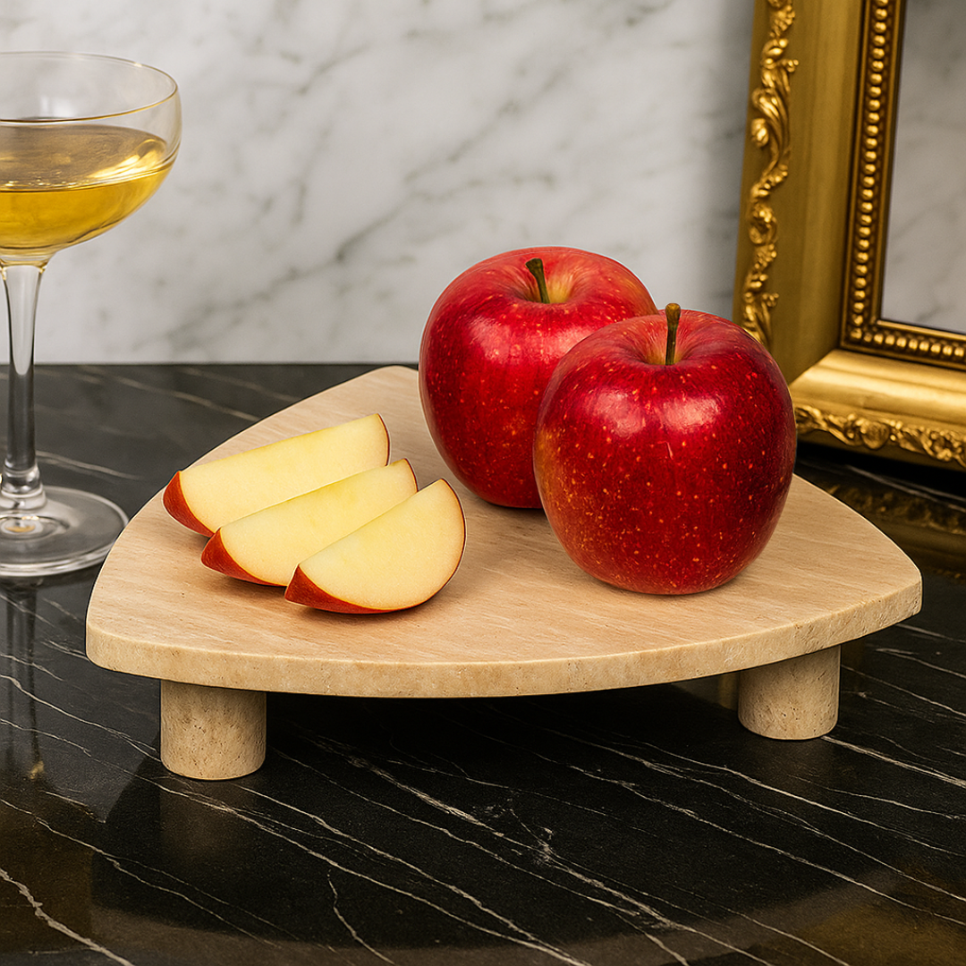 Trion Travertine Fruit Tray
