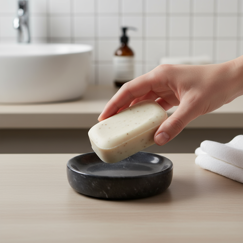 Solace Marble Soap Dish