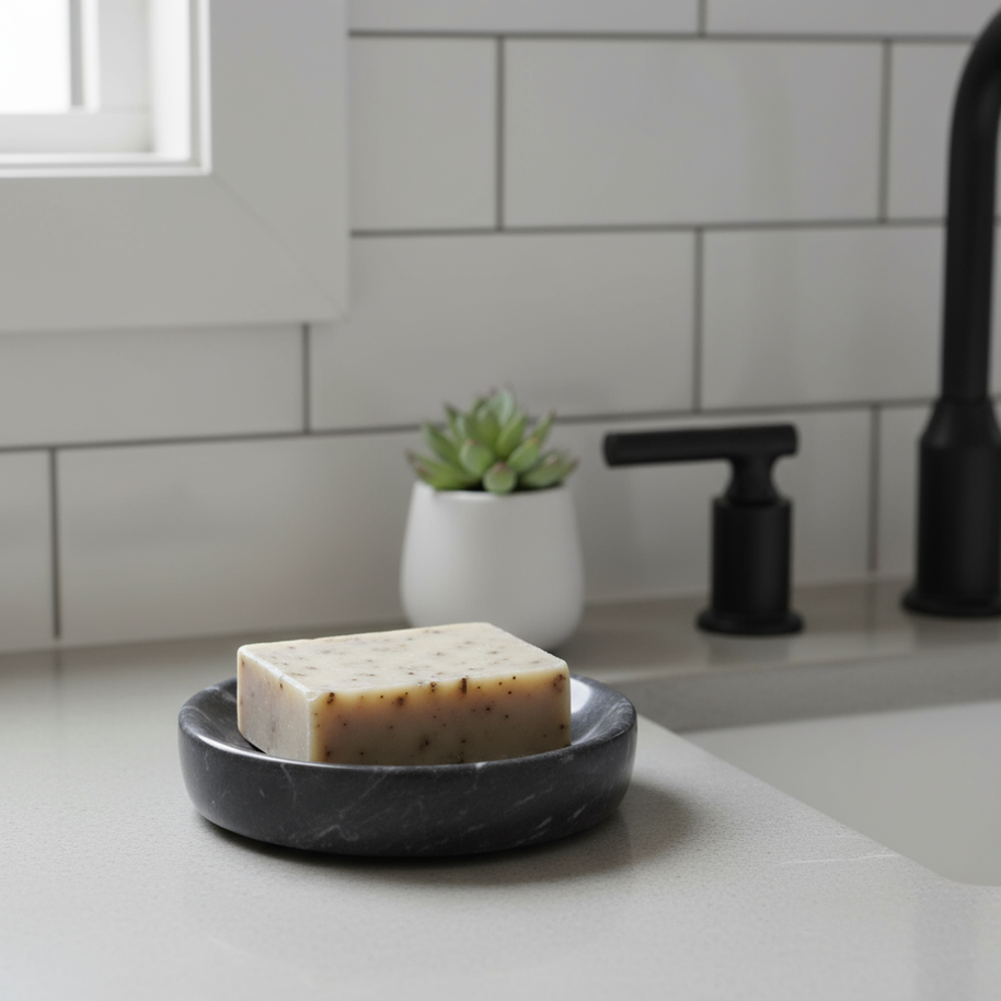 Solace Marble Soap Dish