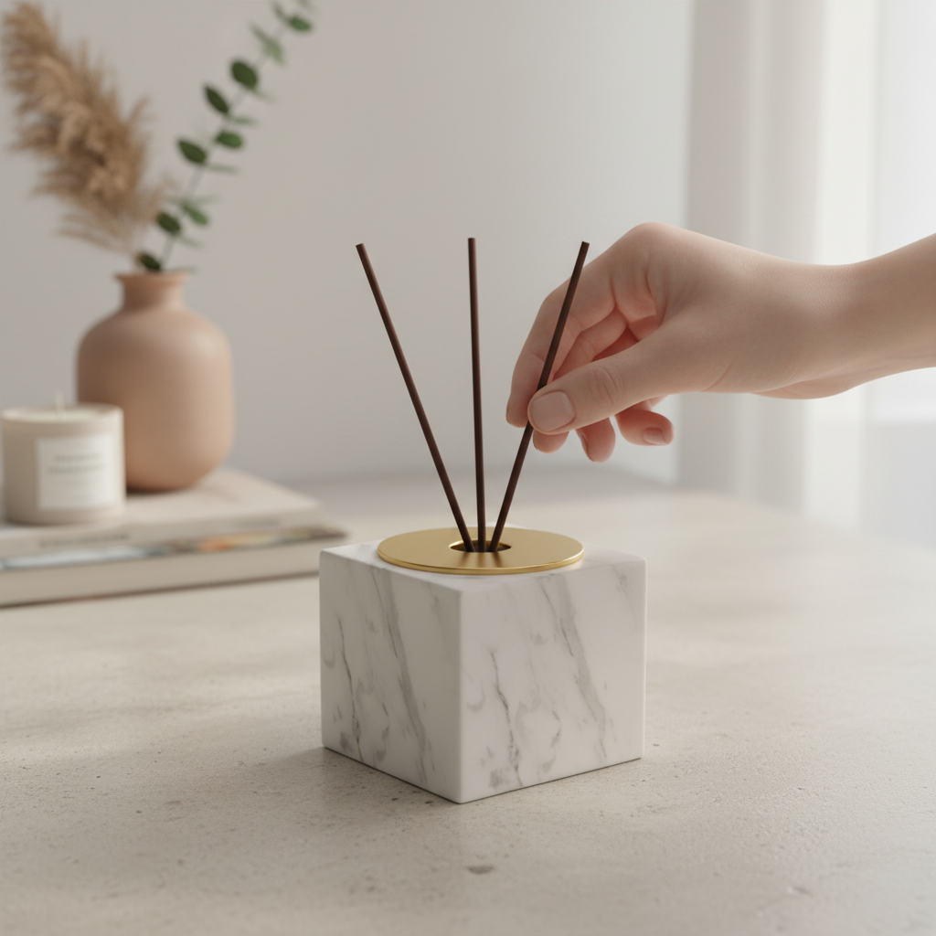 Essence Marble Reed Diffuser