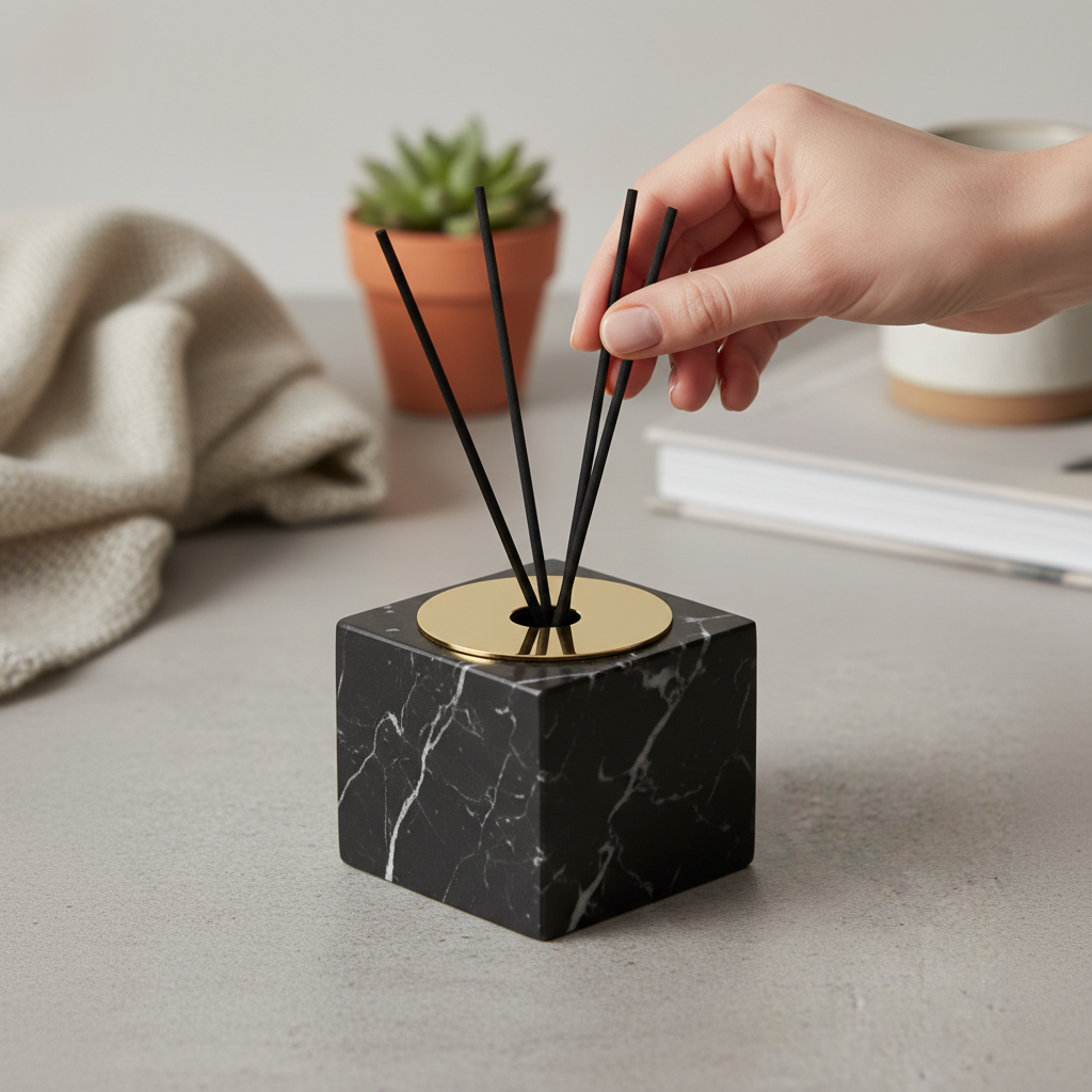 Essence Marble Reed Diffuser