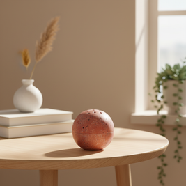 Virella Marble Sphere Incense Holder