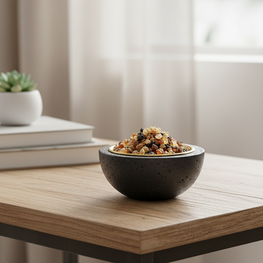 Arvion Stone Incense Bowl