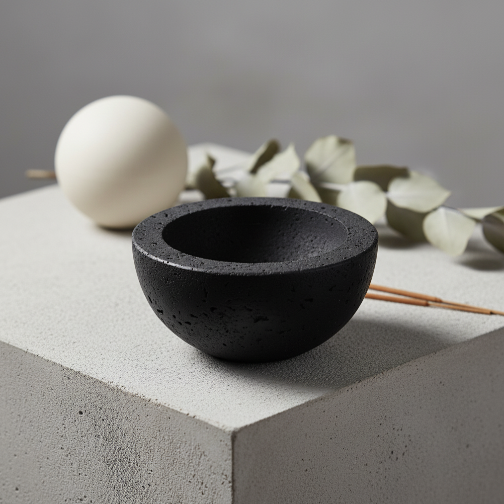 Arvion Stone Incense Bowl