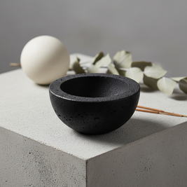 Arvion Stone Incense Bowl