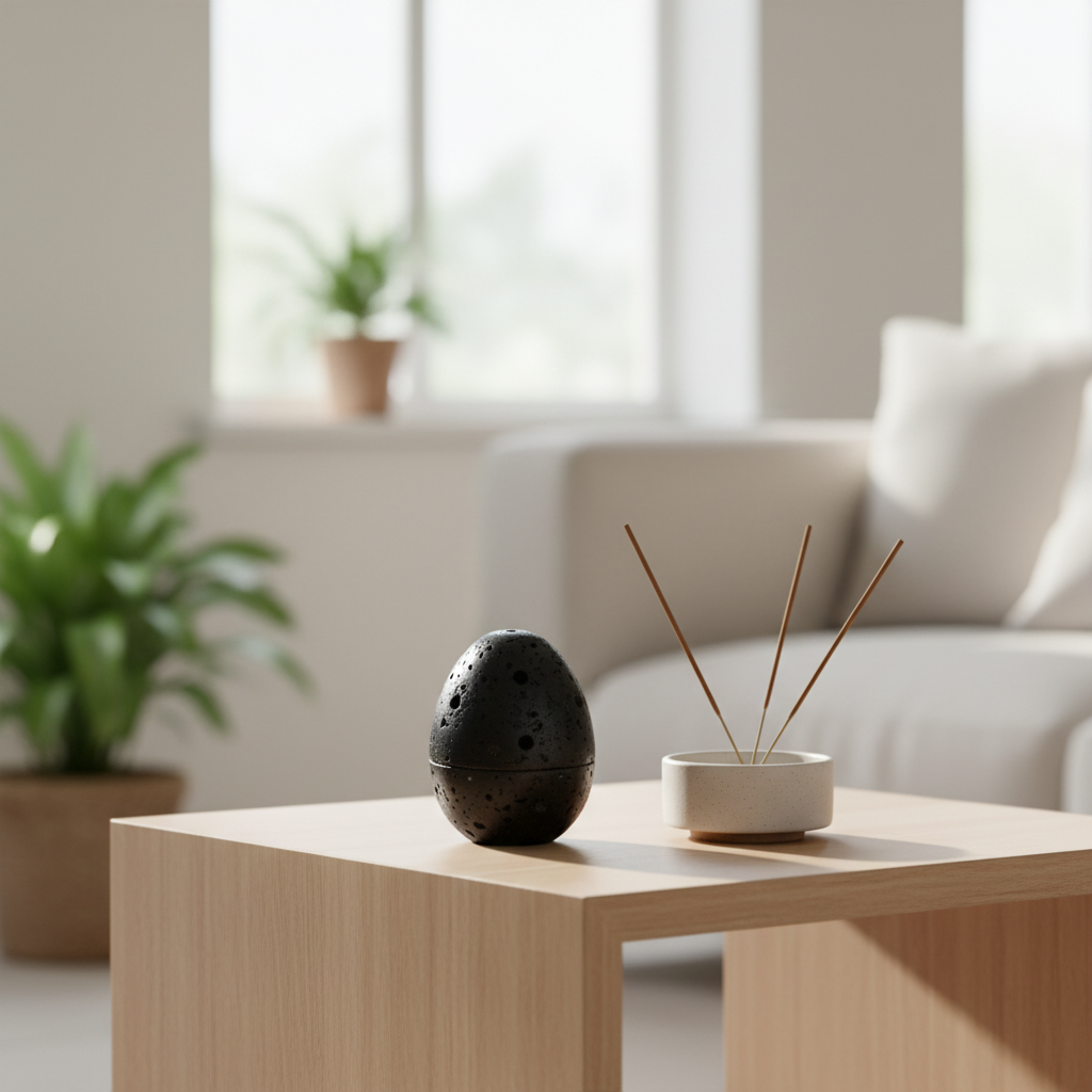 Ovalo Stone Incense Burner