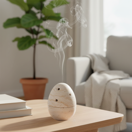 Ovalo Stone Incense Burner