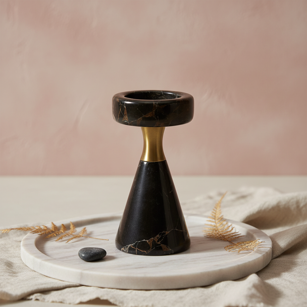 Varenna Marble Candle Holder