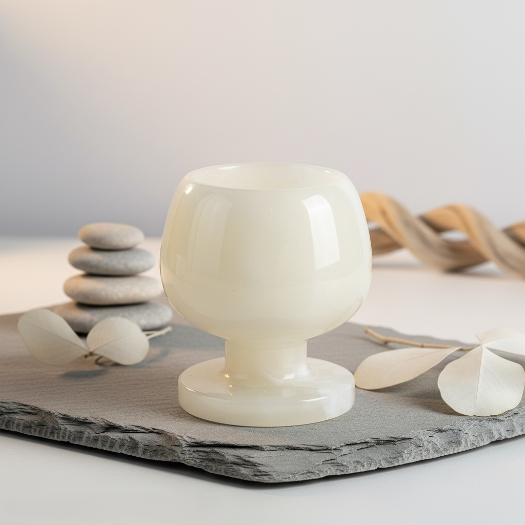 Marvera Marble Candle Holder