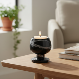 Marvera Marble Candle Holder