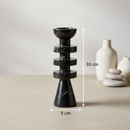 Capri Tiered Marble Candle Holder