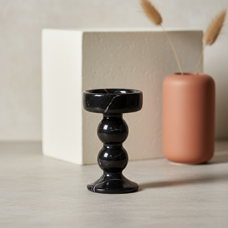 Belluno Marble Candle Holder