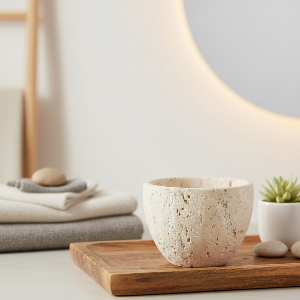 Lucera Marble Aromatherapy Cup