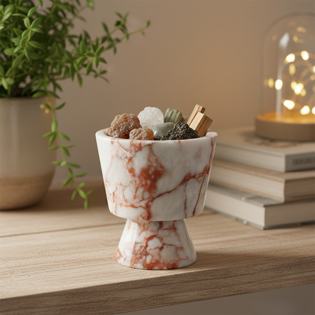 Serenité Marble Aromatherapy Cup
