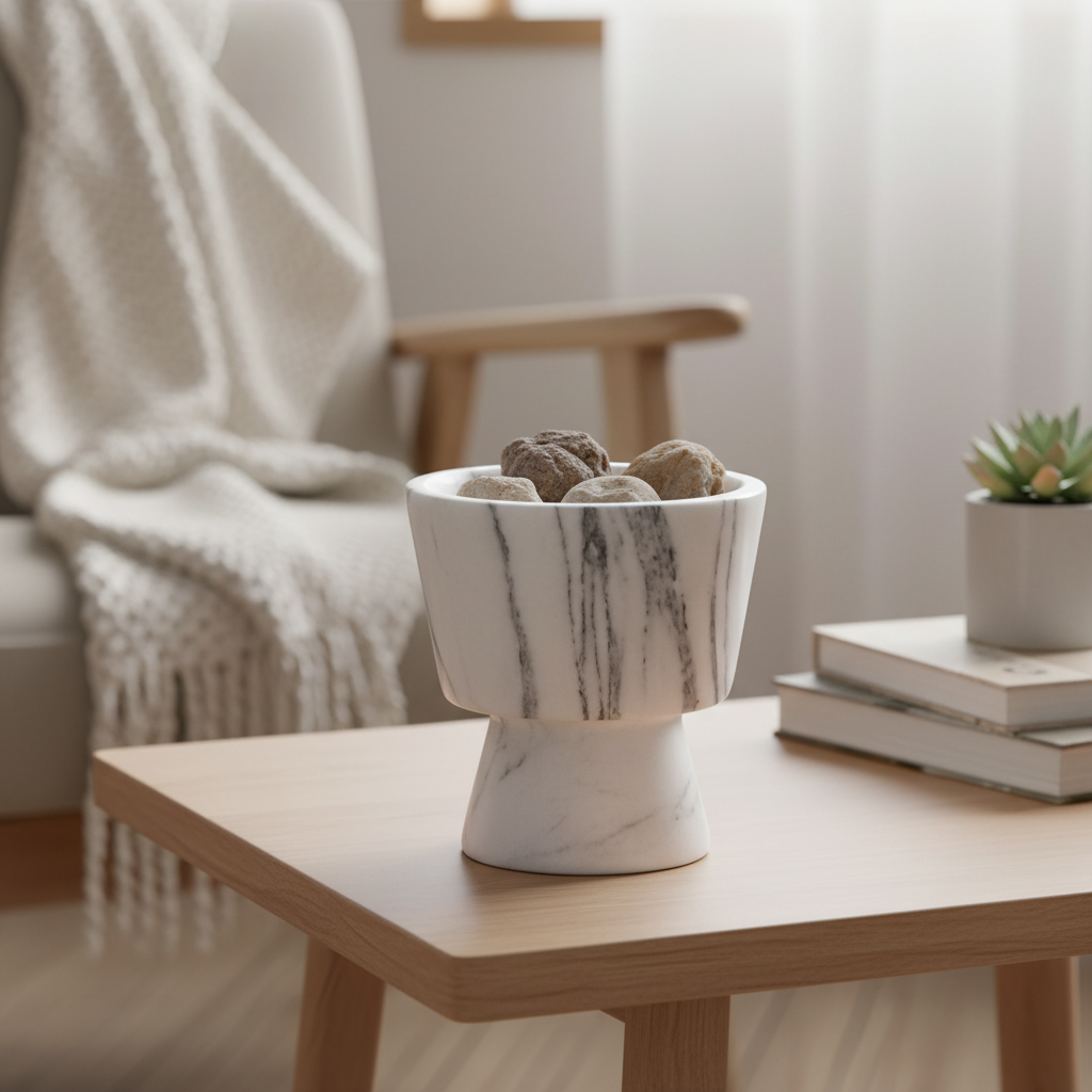 Serenité Marble Aromatherapy Cup