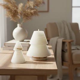 Ardena Stone Tree Candle Holder